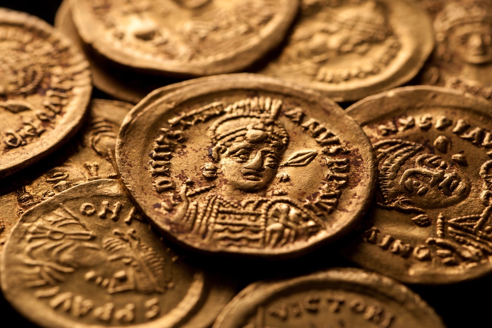 Ancient Gold Coins From Rome 