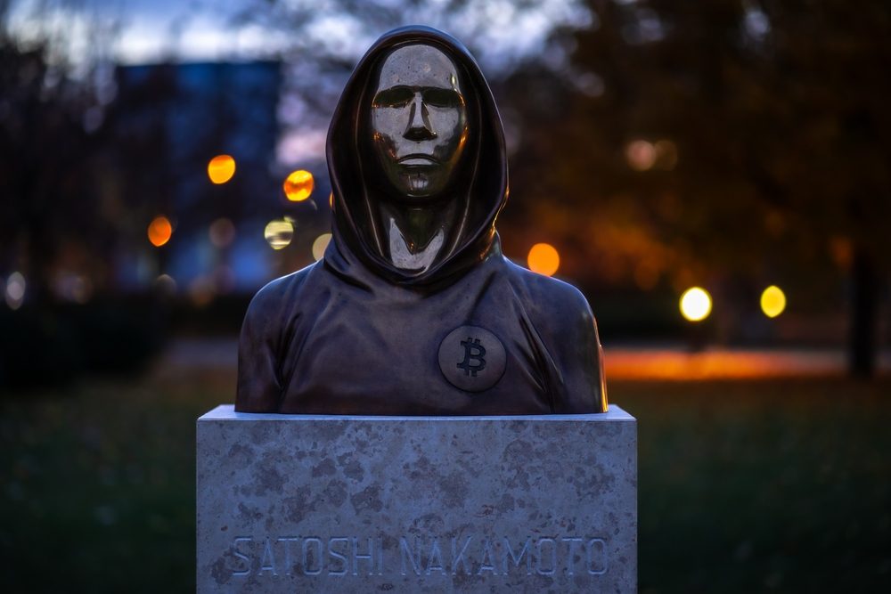 who is satoshi nakamoto? Satoshi Nakamoto Statue in Budapest Hungary. 