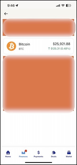 bitcoin option in crypto tab on paypal 