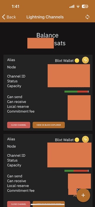 blixt wallet lightning payment channels 