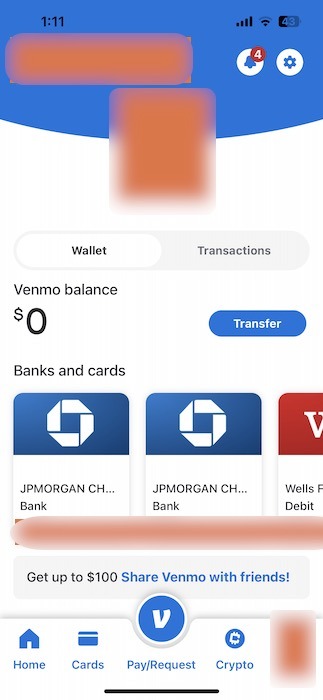 create new account with venmo for bitcoin 