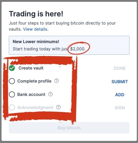 kyc requirements for buying bitcoin on unchained 