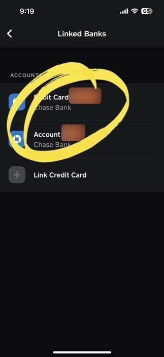 link debit card and bank account cash app 