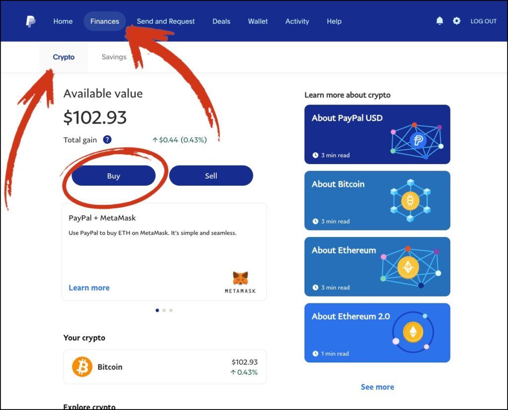 paypal crypto buy bitcoin 
