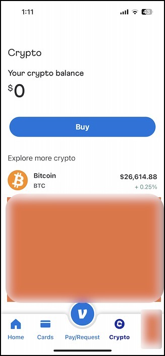 venmo bitcoin balance 