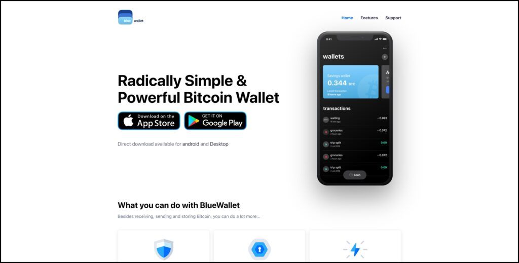 blue wallet watch only bitcoin wallet 